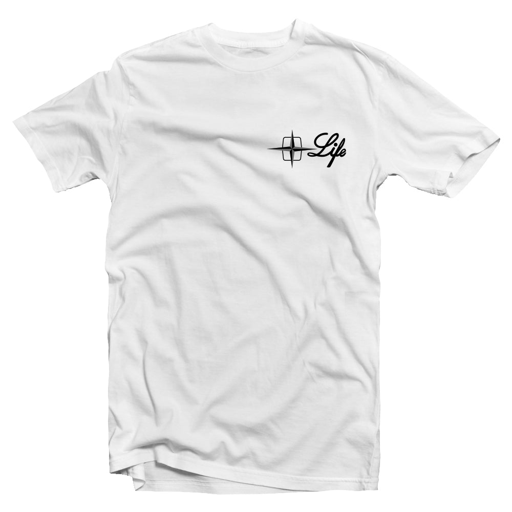 Jesse Perez Lincoln Life Tee - White