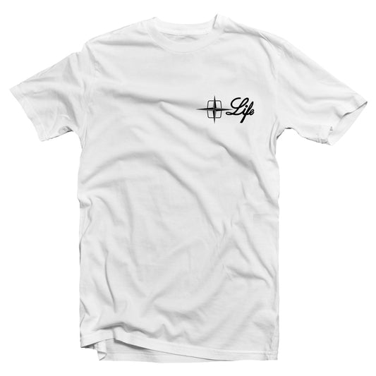 Jesse Perez Lincoln Life Tee - White